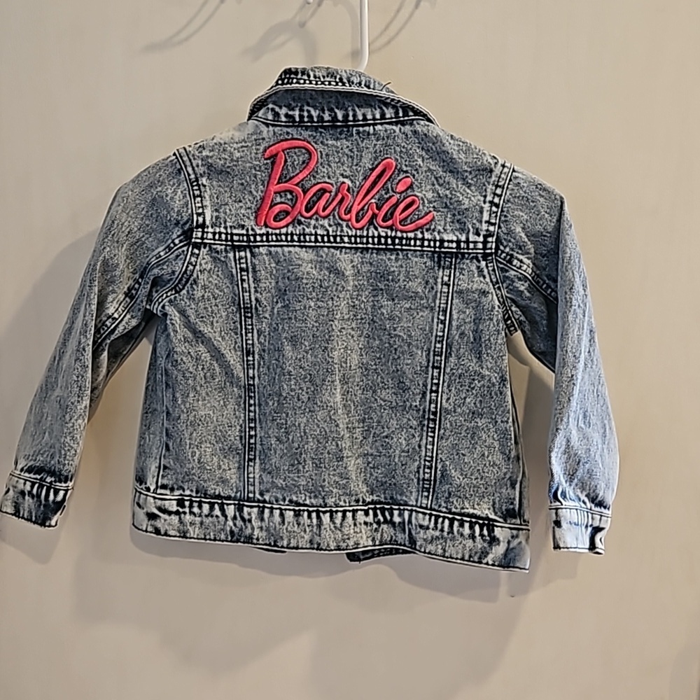 Barbie Light Acid Wash Denim Jacket XS - Picture 6 of 8